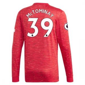 Manchester United Scott McTominay 39 Hjemmebanetrøje 2020 21 – Langærmet