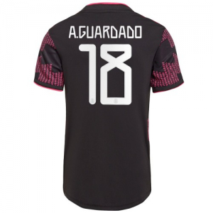 Mexico Andres Guardado 18 Hjemmebanetrøje 2021 – Kortærmet