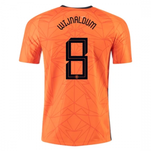 Holland Georginio Wijnaldum 8 Hjemmebanetrøje 20-21 – Kortærmet