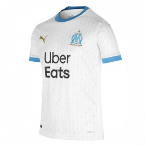 Olympique de Marseille Hjemmebanetrøje 2020 21 – Kortærmet