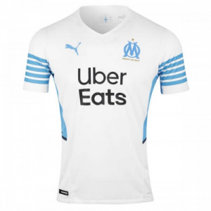 Olympique de Marseille Hjemmebanetrøje 2021-22 – Kortærmet