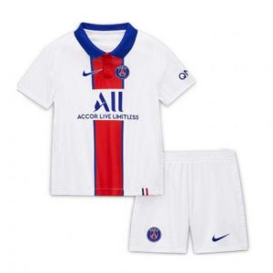 Paris Saint Germain Børn Udebanetrøje 2020 21 – Kortærmet