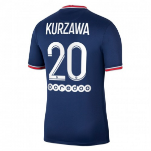 Paris Saint Germain PSG Layvin Kurzawa 20 Hjemmebanetrøje 2021-22 – Kortærmet