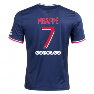 Paris Saint Germain PSG Kylian Mbappe 7 Hjemme trøjer 2020 21 – Kortærmet