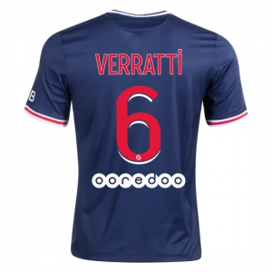 Paris Saint Germain PSG Marco Verratti 6 Hjemmebanetrøje 2020 21 – Kortærmet