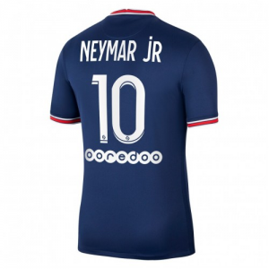 Paris Saint Germain PSG Neymar Jr. 10 Hjemmebanetrøje 2021-22 – Kortærmet