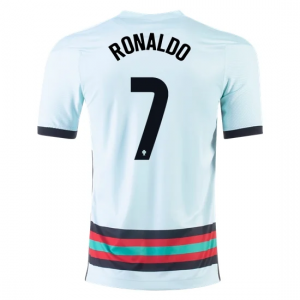 Portugal Cristiano Ronaldo 7 Portugal Udebane Trøje EM 2020 – Kortærmet