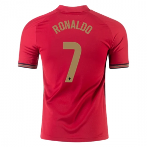 Portugal Cristiano Ronaldo 7 Portugal Hjemme Trøje EM 2020 – Kortærmet