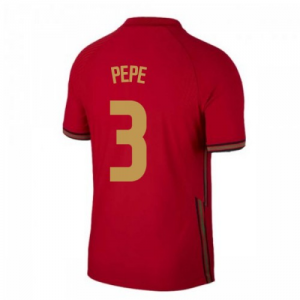Portugal Pepe 3 Hjemme Trøje EM 2020 – Kortærmet