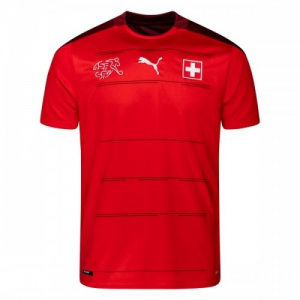 Puma Schweiz Hjemmebanetrøje 20-21 – Kortærmet