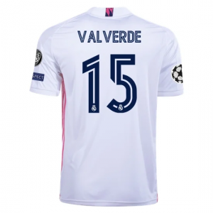 Real Madrid Federico Valverde 15 Hjemmebanetrøje 2020 21 – Kortærmet