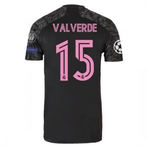 Real Madrid Federico Valverde 15 Tredje trøjer 2020 21 – Kortærmet