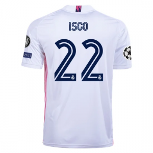 Real Madrid Isco 22 Hjemmebanetrøje 2020 21 – Kortærmet