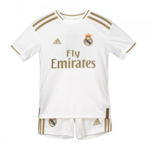 Real Madrid Børn Kante 2019 20- Kortærmet