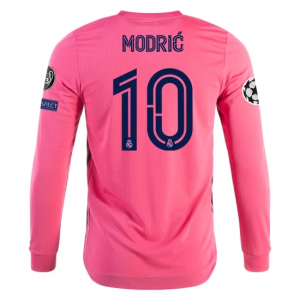 Real Madrid Luka Modric 10 Udebanetrøje 2020 21 – Langærmet