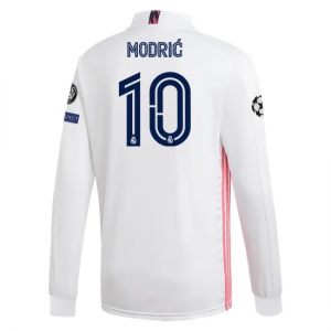Real Madrid Luka Modric 10 Hjemmebanetrøje 2020 21 – Langærmet