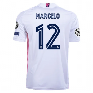 Real Madrid Marcelo 12 Hjemmebanetrøje 2020 21 – Kortærmet