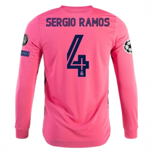 Real Madrid Sergio Ramos 4 Udebanetrøje 2020 21 – Langærmet