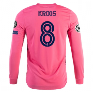 Real Madrid Toni Kroos 8 Udebanetrøje 2020 21 – Langærmet
