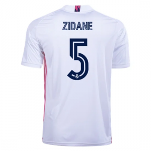 Real Madrid Zinedine Zidane 5 Hjemmebanetrøje 2020 21 – Kortærmet