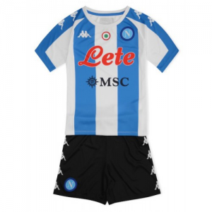 SSC Napoli Børn Special Fourth trøjerSæt 2020 2021 – Kortærmet