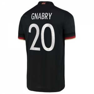 Serge Gnabry 20 Tyskland Udebane Trøje EM 2020 – Kortærmet