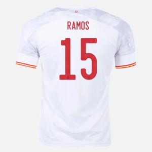 Spanien Sergio Ramos 15 Udebane Trøje EM 2020 – Kortærmet