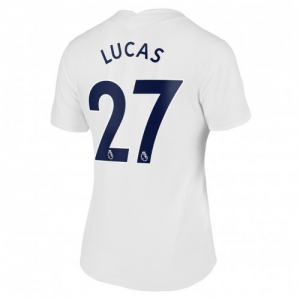 Tottenham Hotspur Lucas Moura 27 Kvinder Hjemmebanetrøje 2021 22 – Kortærmet