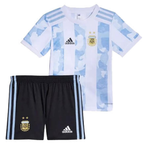 Argentina Børn HjemmebaneSæt 2021 – FodboldTrøjer(S/S)