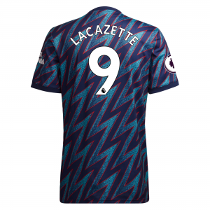 Arsenal Alexandre Lacazette 9  Tredje Trøjer 2021/22 – Kortærmet