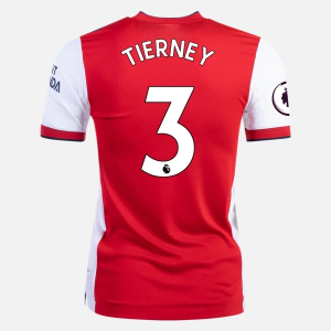Arsenal Kieran Tierney 3 Hjemme Trøjer 2021/22 – Kortærmet