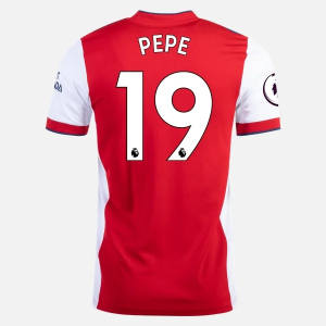 Arsenal Nicolas Pepe 19 Hjemme Trøjer 2021/22 – Kortærmet