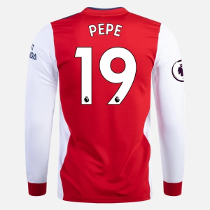 Arsenal Nicolas Pepe 19 Hjemme Trøjer 2021/22 – Langærmet