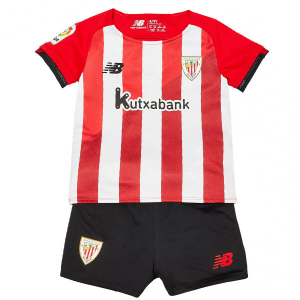 Athletic Bilbao Børn HjemmebaneSæt 2021 2022 – FodboldTrøjer(S/S)