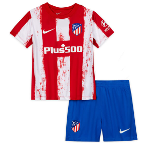 Atlético Madrid Børn HjemmebaneSæt 21 2022 – FodboldTrøjer(S/S)
