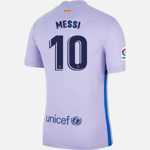 Barcelona Lionel Messi 10 Ude Trøjer  2021/22 – Kortærmet