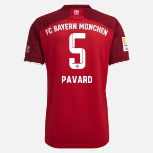 FC Bayern München Benjamin Pavard 5 Hjemme Trøjer 2021/22 – Kortærmet