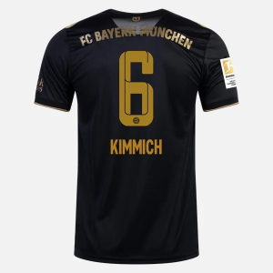 FC Bayern München Joshua Kimmich 6 Ude Trøjer 2021/22 – Kortærmet