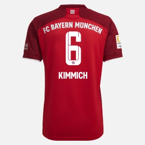 FC Bayern München Joshua Kimmich 6 Hjemme Trøjer 2021/22 – Kortærmet