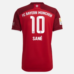 FC Bayern München Leroy Sane 10 Hjemme Trøjer  2021/22 – Kortærmet