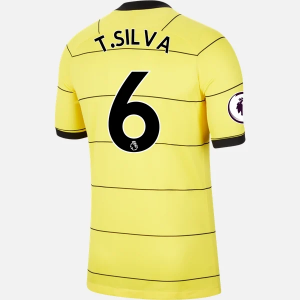 Chelsea Thiago Silva 6 Ude Trøjer  2021/22 – Kortærmet