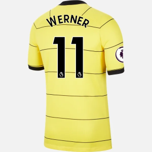 Chelsea Timo Werner 11 Ude Trøjer  2021/22 – Kortærmet