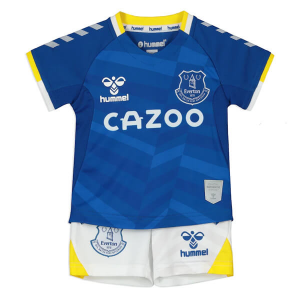 Everton Børn HjemmebaneSæt 2021/22 – FodboldTrøjer(S/S)