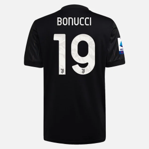 Juventus Leonardo Bonucci 19 Ude Trøjer  2021/22 – Kortærmet