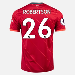 Liverpool FC Andrew Roberston 26 Hjemme Trøjer 2021/22 – Kortærmet