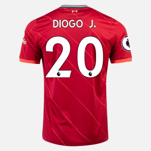 Liverpool FC Diogo Jota 20 Hjemme Trøjer 2021/22 – Kortærmet