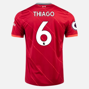 Liverpool FC Thiago Alcantara 6 Hjemme Trøjer 2021/22 – Kortærmet
