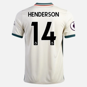 Liverpool Jordan Henderson 14 Ude Trøjer  2021/22 – Kortærmet