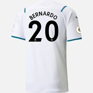 Manchester City Bernardo Silva 20 Ude Trøjer 2021/22 – Kortærmet
