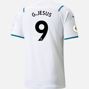 Manchester City Gabriel Jesus 9 Ude Trøjer 2021/22 – Kortærmet